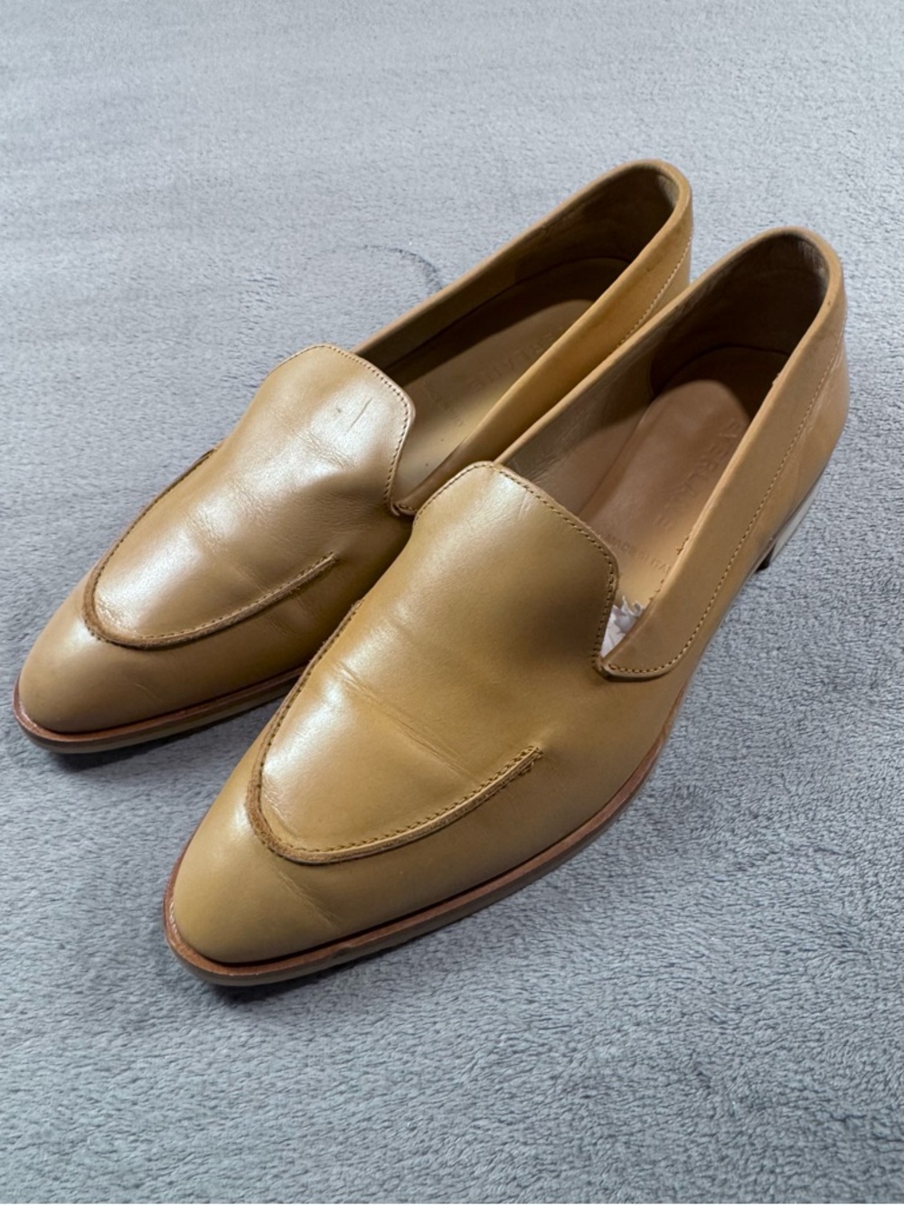 Everlane Women’s ‘The Modern Loafer’ Leather Slip-Ons- Made in Italy